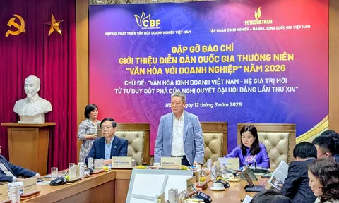 Giới thiệu Diễn đàn quốc gia “Văn hóa với Doanh nghiệp” 2026: Định hình hệ giá trị mới cho văn hóa kinh doanh Việt Nam