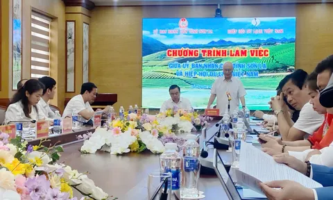 Hiệp hội Du lịch Việt Nam làm việc với Sơn La: Đề xuất nhiều giải pháp phát triển du lịch bền vững