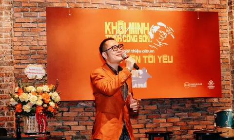 Ca sĩ Khôi Minh ra mắt album “Cho nên tôi yêu” làm mới nhạc Trịnh với X-part và rap