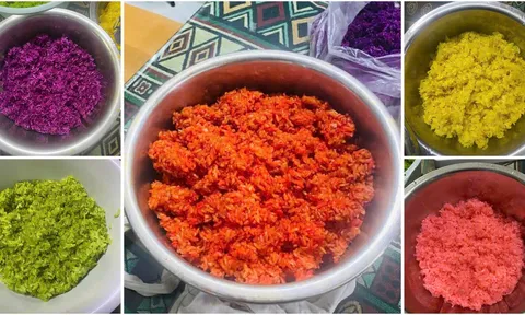 Không khí rộn ràng chuẩn bị hội thi “Mâm cỗ tri ân” nơi Đất Tổ