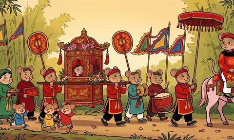 AnhHI Thanh Cường ra MV nhạc cưới lấy cảm hứng từ tranh dân gian Đông Hồ “Đám cưới chuột”