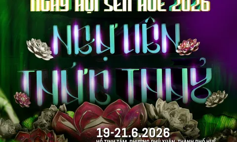 Ngày hội Sen Huế 2026: Đánh thức vẻ đẹp sen ngự giữa Hồ Tịnh Tâm
