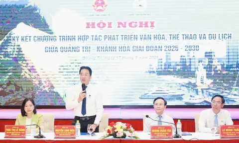 Khánh Hòa - Quảng Trị tăng cường liên kết phát triển văn hóa, thể thao và du lịch giai đoạn 2026-2030