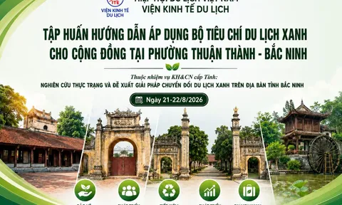 Bắc Ninh: Tập huấn áp dụng Bộ tiêu chí du lịch xanh cho cộng đồng tại phường Thuận Thành