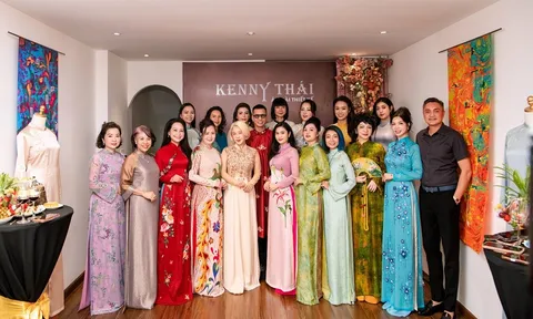 NTK Kenny Thái mở không gian mới, kể chuyện văn hóa Việt qua tà áo dài