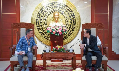 Tỉnh Cà Mau gặp mặt đoàn nghệ sĩ quốc tế của chương trình "Cà Mau Art tour 2026"