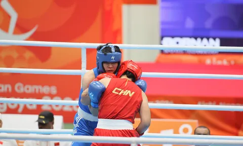 Thua điểm đối thủ Trung Quốc, Lưu Diễm Quỳnh giành HCĐ lịch sử cho Boxing Việt Nam tại ASIAD 20