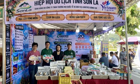 Đặc sản Sơn La hút khách tại Hội chợ hàng công nghiệp nông thôn tiêu biểu trong Lễ hội Cà phê 2026