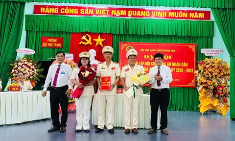 Khánh Hòa: Thành lập Hội Cựu CAND phường Bắc Nha Trang nhiệm kỳ 2026 – 2031