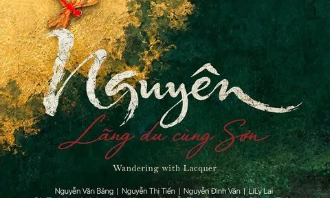 “Nguyên – Lãng du cùng Sơn”: Cuộc gặp gỡ của sắc màu và chiều sâu sơn mài Việt