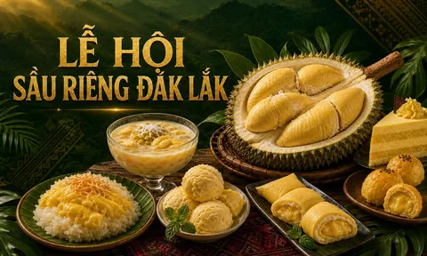 Đắk Lắk chiêu đãi du khách “đại tiệc” 102 món từ sầu riêng 