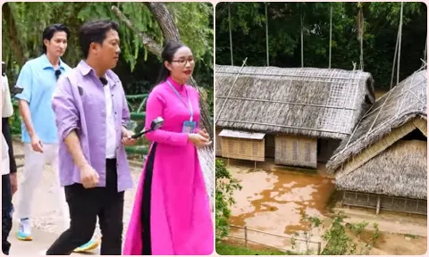 Cảnh sắc yên bình của làng Sen quê Bác trong "2 Ngày 1 Đêm"