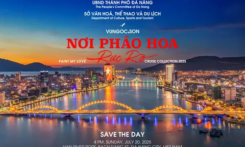 VUNGOC&SON làm show diễn thời trang đầu tiên ở cảng sông Hàn - Đà Nẵng