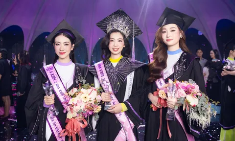 Nữ sinh Đại học Y Hà Nội đăng quang Hoa khôi Sinh viên Việt Nam 2024, trầm trồ trước vương miện độc lạ
