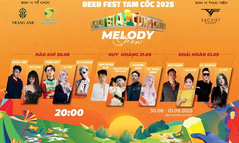 BEER FEST TAM CỐC 2025 – ĐIỂM HẸN ẨM THỰC, ÂM NHẠC VÀ VĂN HÓA TẠI NINH BÌNH