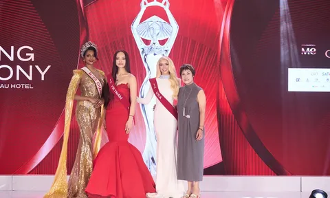 Mai Ngô đọ sắc cùng loạt mỹ nhân quốc tế tại Miss Charm, đặt mục tiêu quảng bá văn hoá, giáo dục và du lịch Việt Nam