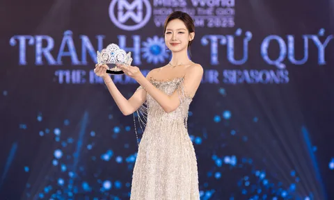 Vương miện Tân Miss World Vietnam chính thức lộ diện: 3.368 viên đá quý, 2.160 giờ chế tác