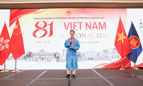Nam vương Minh Khắc vinh dự dẫn dắt lễ kỷ niệm 81 năm Quốc khánh Việt Nam tại Hồng Kông