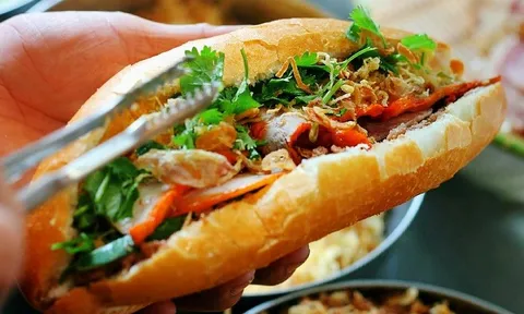 Bánh mì Việt Nam xếp thứ nhất trong danh sách 100 món ngon thế giới