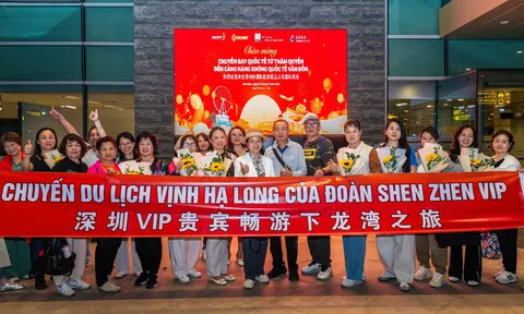 Vân Đồn-Thâm Quyến cặp sân bay đón du khách quốc tế hoạt động trở