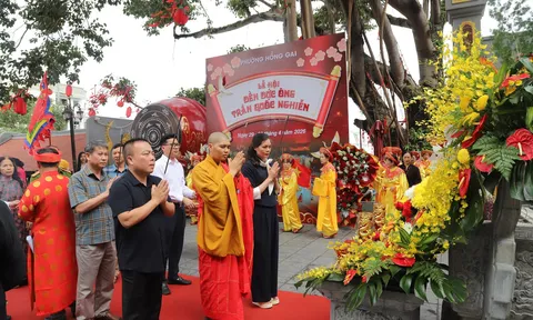 Lễ hội Đền Đức ông Trần Quốc Nghiễn nét văn hóa du lịch