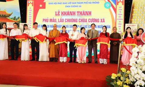 Chùa Cương Xá tổ chức Lễ khánh thành tòa Phủ Mẫu và nhận danh hiệu: “Ngôi chùa Kỷ lục Châu Á”