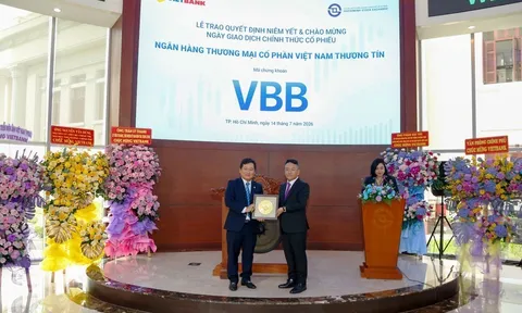 Cổ phiếu ngân hàng Vietbank chính thức giao dịch tại Sở Giao dịch Chứng khoán TP.HCM