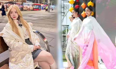 Sao Việt du lịch: DJ Mie hóa “búp bê” Tây ở xứ sở chuột túi, H’Hen Niê diện áo dài tại Osaka