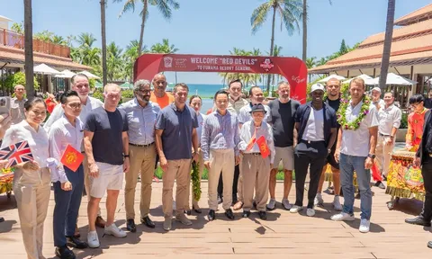 Đón tiếp huyền thoại MU, một resort Đà Nẵng ghi dấu ấn bằng công nghệ AI tiên tiến