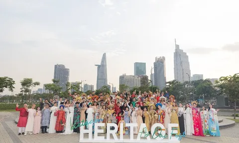 Vietnam Heritage Áo Dài Fest mùa 3: Dấu ấn di sản trên tà áo Việt