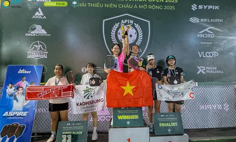 Nữ vận động viên Pickleball Việt Nam gây sốt: 'Ẵm trọn' huy chương vàng sau chuyến tập huấn Mỹ