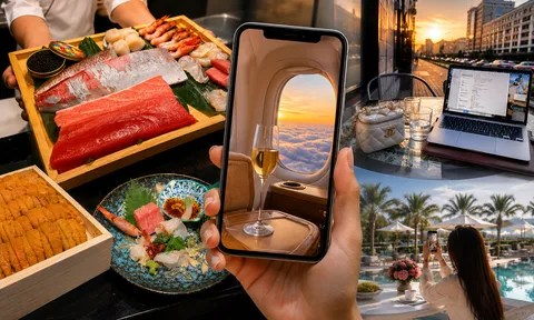 Giữa thật và ảo: Điều gì đứng sau cơn sốt mua ảnh check-in hạng sang?