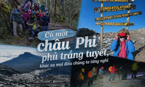 Có một châu Phi phủ trắng tuyết, khác xa mọi điều chúng ta từng nghĩ