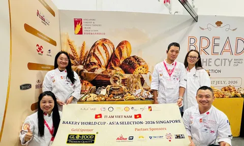 Bánh mì Việt ghi dấu ấn tại World Cup Bakery Asia 2026