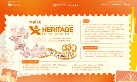 Thể lệ tham gia cuộc thi sáng tạo video ngắn Heritage Ho Chi Minh City