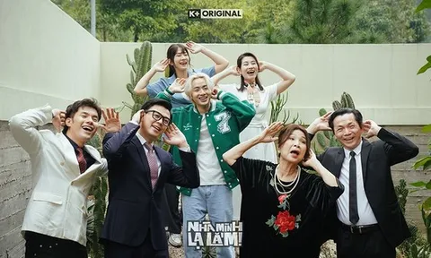 Hé lộ những hình ảnh đầu tiên về dàn diễn viên "khủng" trong series phim truyền hình "Nhà mình lạ lắm!"
