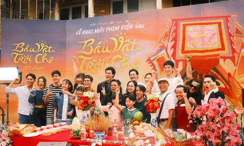 Lễ khai máy phim tết 2026 “Báu vật trời cho” – màn khởi đầu đầy cảm xúc của dàn sao Việt
