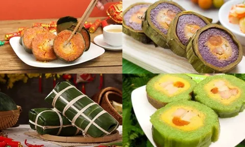 Vào bếp và làm ra chiếc bánh tét cho ngày Tết cổ truyền