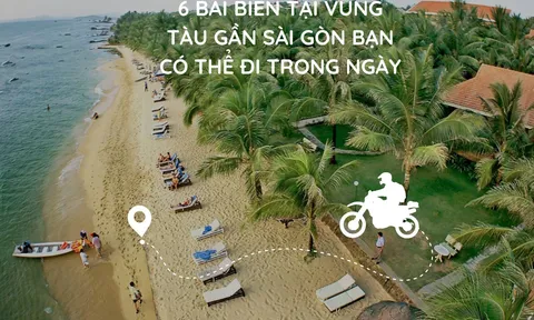 6 bãi biển gần TPHCM có thể đi trong ngày vào dịp lễ 2/9