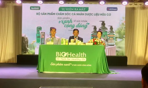 BioHealth ra mắt bộ sản phẩm dược liệu hữu cơ