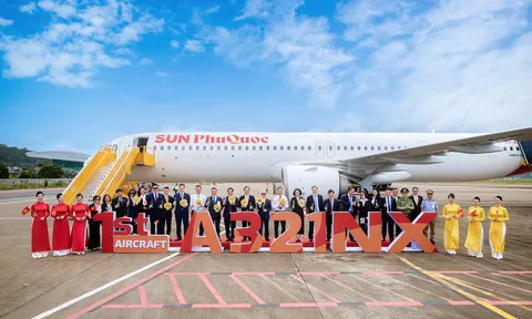 Sun PhuQuoc Airways đón Airbus A321NX đầu tiên trong loạt 8 tàu bày, dự kiến bay trong tháng 11