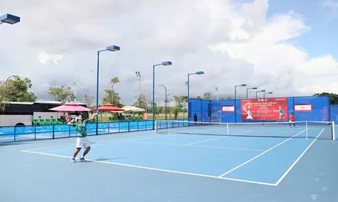 Vì sao sân NovaWorld International Tennis Complex được chọn làm điểm thi đấu Giải Quần vợt Vô địch Quốc gia?