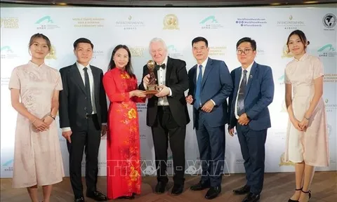 Việt Nam giành chiến thắng ở nhiều hạng mục tại lễ trao giải thưởng Du lịch Thế giới
