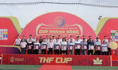 Khai mạc giải bóng đá Thanh Hoá miền Nam tranh Cup Hoàng Nông 2025