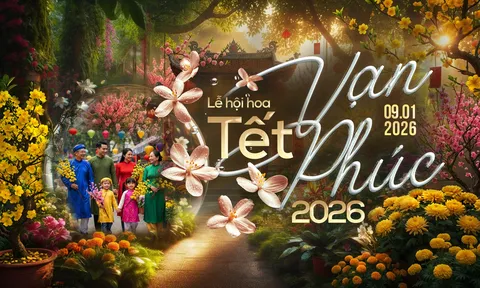 Khai mạc Lễ hội hoa Tết Vạn Phúc 2026 với quy mô lớn nhất từ trước đến nay
