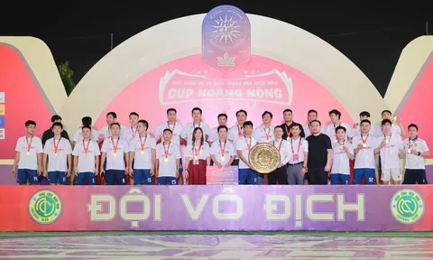 Bế mạc giải bóng đá Thanh Hóa miền Nam (THF12), gọi tên nhà vô địch Nông Cống