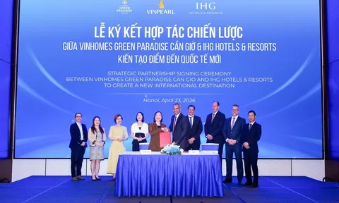 IHG đưa 4 thương hiệu khách sạn quốc tế đến Vinhomes Green Paradise Cần Giờ