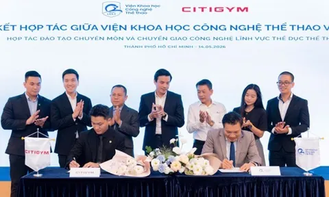 Nâng chuẩn chuyên môn ngành Fitness Việt Nam: CITIGYM bắt tay cùng Viện Khoa học Công nghệ Thể thao.
