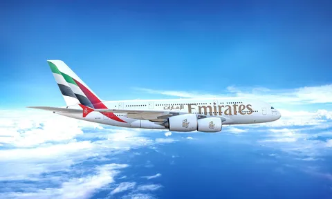 Máy bay A380 Emirates được trang bị Wi-Fi Starlink tốc độ cao