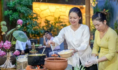 Hội Quán Nghệ Nhân Đà Nẵng tổ chức trình diễn chế biến món Mỳ Quảng